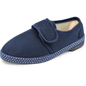 JOMIX Pantofole Uomo Estive Ciabatte da Anziani con Strappo Scarpe Lavabile in Lavatrice da Casa ITU1897 Blu 40