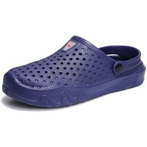 JOMIX Zoccoli Uomo Estive Ciabatte Uomo Mare Pantofole Gomma Eva da Spiaggia Casa Piscina MEG250144-0 Blu Scuro 44/45