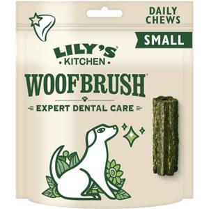 Lily's Kitchen Lily's Kitchen Bastoncini dentali piccoli per cani adulti Woofbrush realizzati con ingredienti naturali (7 x 22g)