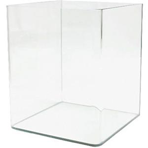 Amtra Nanotank 30 - Vasca Acquario 30 Litri - Teca Vetro Extra Chiaro 30 x 30 x 35 cm - Vaschetta per Pesci Rossi o Come Tartarughiera Per Tartarughe d'Acqua con Tappetino Ammortizzante Incluso