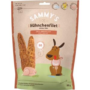 Sammy's Hundesnacks Sammy´s - Filetto di pollo, snack carnosi per cani, senza cereali, proteine singole, senza zucchero, senza coloranti e aromi, 1 x 190 g