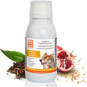 MENFORSAN Alimento complementare liquido per cani e gatti per il supporto del Sostegno Immunitario, ingredienti naturali, 120 ml