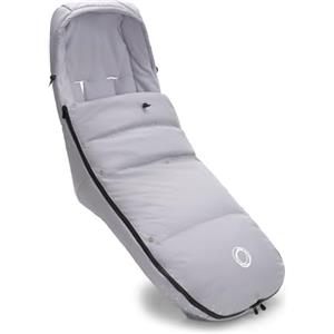 Bugaboo Sacco a Pelo Performance Invernale, Accessorio Essenziale per il Passeggino con Cappuccio, Poggiapiedi e Cerniera Bi-direzionale, Caldo e Confortevole, in Misty Grey