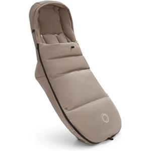 Bugaboo Sacco a Pelo Performance Invernale, Accessorio Essenziale per il Passeggino con Cappuccio, Poggiapiedi e Cerniera Bi-direzionale, Caldo e Confortevole, in Desert Taupe