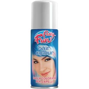 Virsus 1 bomboletta Spray da 100 ml di Colore Bianco temporaneo per Capelli, colora i Tuoi Capelli per Feste Party e Eventi sia per Bambini e Ragazzi lacca Colorata Bianca