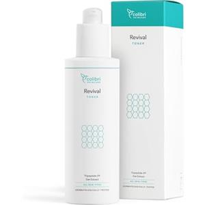 colibri skincare REVIVAL TONER (200ml) - Tonico viso per una pelle luminosa e idratata, Toner viso senza alcool, pulizia viso per una cura intensiva della pelle