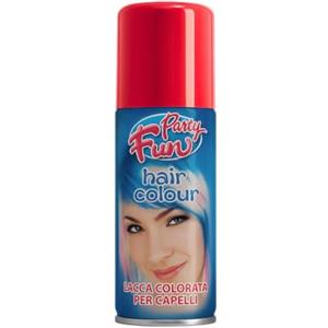 Virsus 1 bomboletta Spray Colore Capelli temporaneo Rosso colora i Tuoi Capelli per Feste Party Bambini e Ragazzi lacca Colorata Rossa