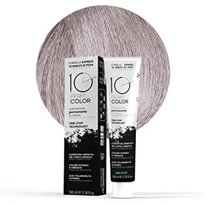 Capello point 10 Perm, Colorazione a Lunga Durata Express, Colore Capelli 9.1 Biondo Molto Chiaro Cenere, Tinta per Capelli, Copertura Rapida e Omogenea in 10 Minuti, Colore Brillante, Intenso e Luminoso, 100 ml