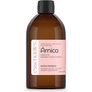 Essenciales - Olio Vegetale di Arnica, 100% Puro, 500 ml | Olio Vegetale di Arnica Montana