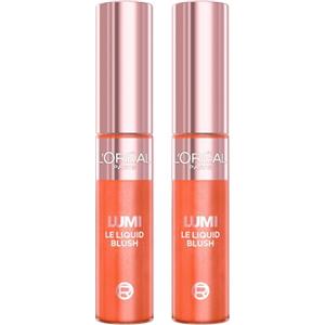 L'Oreal Paris L'Oréal Paris Blush Liquido Lumi Le Liquid Blush 627 Glowy Warm Peach Lucentezza Fresca e Scintillante Ultra-Leggero Modulabile Lunga Tenuta per Tutti i Tipi di Pelle con Pigmenti Luminosi - 2 Fard
