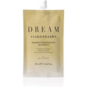 Capello point Dream, Gold Filler Shampoo Rimpolpante da Viaggio, Trattamento Hairlifting con Cheratina Idrolizzata e Acido Ialuronico, Deterge il Capello in Profondità, Senza Parabeni, 70 ml
