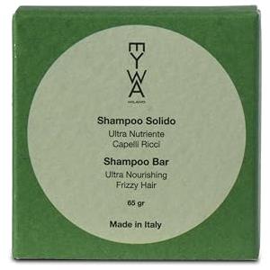 Eywa Shampoo Solido Ultra Nutriente per Capelli Ricci Solid Beauty (65 g) - Shampoo solido naturale con olio di dattero, semi d'uva e mirtillo - Per capelli secchi e danneggiati