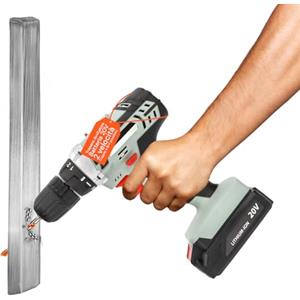 Avilia - Trapano Avvitatore Batteria 20V con 2 Velocità, Mandrino 10mm e LED Integrato, Ideale per Forare e Avvitare Legno e Metallo, Ricaricabile con Batteria Litio 1300mAh