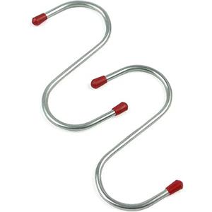 VIRSUS 20 Ganci in metallo a forma di S, Ganci Attaccapanni, multifunzione, gruccia a S resistente ideali per utensili da cucina, casa, ufficio, vestiti, indumenti, garage
