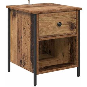 vidaXL Comodino da Notte per Camera da Letto, armadietto Moderno e Minimalista, mobili Funzionali per arredare la Vita Urbana