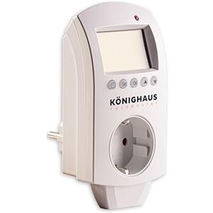 KÖNIGHAUS Termostato Könighaus - programmazione 7 giorni - con rilevamento finestre aperte