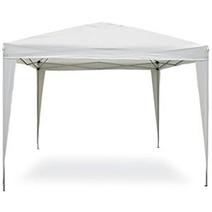 Linea Garden Friend Gazebo pop up da 3x3 mt Colore bianco struttura in acciaio Copertura in poliestere 160gr/m² Completo di borsa per trasporto
