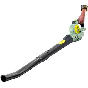 Avilia Soffiatore a Batteria per Foglie - Ideale per Giardinaggio, Leggero e Smontabile, a 2 Velocità, Tubo 58cm, Motore Bipolare in Rame, 150-210 Km/h, 20V, 96x16x18cm, Batteria non Inclusa