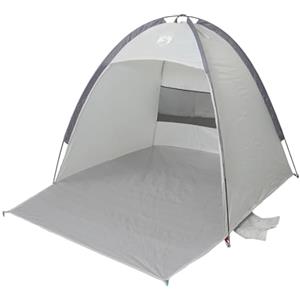 vidaXL Tenda da Spiaggia 3 Persone Grigia Impermeabile, Tenda da Campeggio, rifugio da Campeggio, rifugio da Giardino, Tenda da Giardino