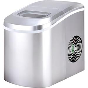 Wintem Macchina per Ghiaccio Silenziosa con Indicatori LED di Monitoraggio - Capacità 2,2L Produzione Fino a 10kg in 24H - Ideale per Avere Sempre Cubetti di Ghiaccio Fresco in Modo Patico e Veloce.