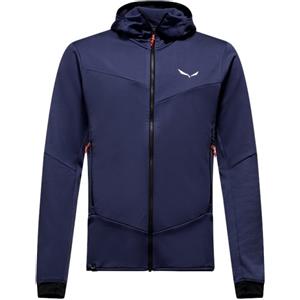 Salewa Giacca Sella Crevasse HD con Cappuccio Uomo - Strato Intermedio Caldo e Funzionale per Sci Alpinismo e Trekking