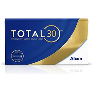 TOTAL30 lenti mensili | 6 pz | -02.00 dpt | Lenti a contatto pulite per tutto il mese. Quasi como non averle anche al giorno 30. CB 8.4 mm e DIA 14.2 mm