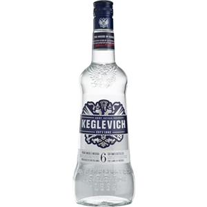 Keglevich Vodka, Vodka Dry di Puro Grano Distillato 6 Volte, di Origine Polacca - Bottiglia da 700 ml
