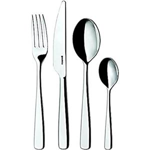 Guzzini - Grace, Set 24 Posate - Acciaio Inox, 40 x 30 x h4,5 cm - 29780063
