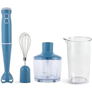 Tognana Iridea, Frullatore a Immersione 3in1, plastica-acciaio inox,Carta da Zucchero