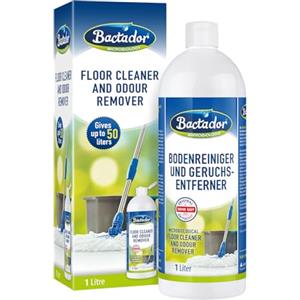 Bactador Detergente per pavimenti e antiodore 1L - Detergente robot lavapavimenti - Detergente lavapavimenti - Detersivo robot lavapavimenti - Detergente per robot lavapavimenti, detergente enzimatico