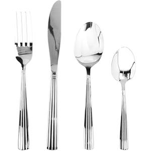 Tognana Atena, servizo 24 posate, acciaio inox, grigio