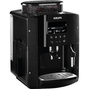 Krups EA8150 Essential Macchina da caffè Automatica, Arabica, Display, 1450 W, 1 Decibel, Nero