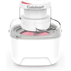 Cuisinart Solo Scoops Ice Cream Maker | Macchina per gelato e gelato fatti in casa in 25 minuti | Sorbet Maker | Macchina per yogurt surgelato | Compatta e salvaspazio | Ciotola da 475 ml | ICEM10