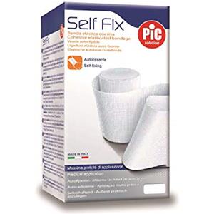 PIKDARE Benda Elastica Autoaderente Self Fix 12 cm x 20 m - Fissaggio Facile e Veloce