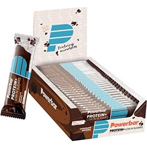 Powerbar Protein Plus Low Sugar Chocolate Brownie 30x35g - Barretta ad alto contenuto proteico e a basso contenuto di zuccheri