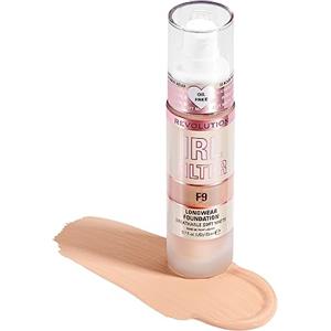 Revolution Beauty London Makeup Revolution, IRL Filter Longwear Foundation, Medium to Full Coverage, F9, 23ml