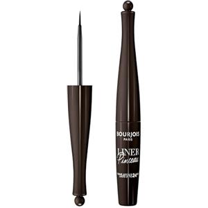 Bourjois Eyeliner Liquido Liner Pinceau, Eyeliner Waterproof dal Tratto Preciso a Lunga Durata, 02 Brun Impressionniste