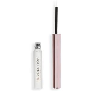 Revolution Beauty London Makeup Revolution, Eyeliner Liquido Super Flick, Altamente Pigmentato, Bianco, 2.4ml