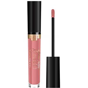 Max Factor, Rossetto Matte Liquido Lipfinity Velvet, Idratante, Waterproof e No Transfer, 45 Posh Pink