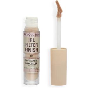 Revolution Beauty London Makeup Revolution, IRL Filter Finish, Correttore morbido e opaco, copertura da media a totale, C3, carnagione chiara o chiara, 6g