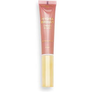 Revolution Beauty London Revolution Pro, Hydra Bright Cream Blusher, Contiene Acido Ialuronico e Vitamina E, Finitura delicata, Formula leggera, Pink, 12ml