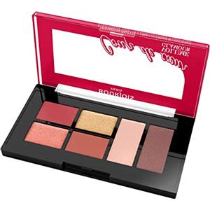 Bourjois Palette Ombretti Volume Glamour, Palette Occhi, Ombretti Ultra Pigmentati, Look Glamour, pratica Palette da Borsetta, 001 Coup de Coeur, Intense Look, 8.4 g