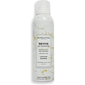 Revolution Haircare London Revolution Haircare Shampoo secco Revive, spray senza risciacquo, vegano e cruelty-free, 200ml