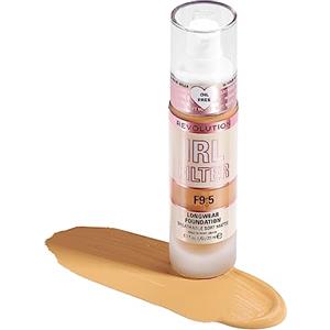 Revolution Beauty London Makeup Revolution, IRL Filter Longwear Foundation, Medium to Full Coverage, F9.5, 23ml