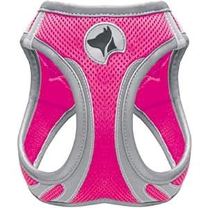 Croci Pettorina per Cani Hiking Reflective, Misura XS, colore fuxia