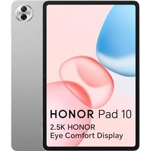 HONOR Pad 10 8GB 256GB Tablet, 12,1 Pollici 120Hz 2.5K Display, 7 Gen 3 Snapdragon, 10100mAh Batteria, 6 Altoparlanti, Corpo in Metallo, Android 15, Google Service WIFI Tablet, Grigio
