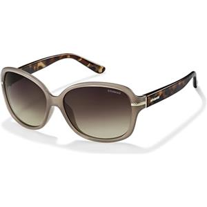 Polaroid P8419 La 10a, Occhiali Da Sole Donna, Beige, 58 mm