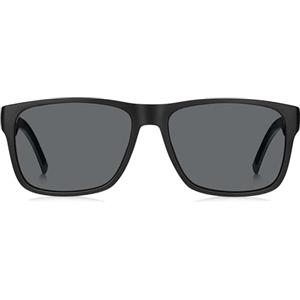 TOMMY HILFIGER TH 1718/S, Occhiali da Sole, Uomo, 56, Nero (Schwarzgrau)
