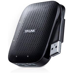 TP-LINK UH400 HUB con 4 Porte USB 3.0 con velocità di trasferimento fino a 5Gbps, design compatto e portatile, nero - UH400