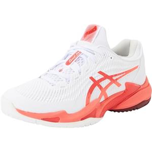 ASICS 1041A522-966 Court FF 3 Novak Uomo, White/Electric Red EU 39.5